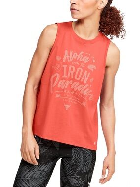 Under Armour project rock aloha tank XL